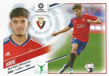 2022-23 Panini LaLiga Santander Este Stickers - Ultimos Fichajes #49 Abde Front