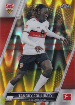 2021-22 Topps Chrome Bundesliga - Gold RayWave Refractors #94 Tanguy Coulibaly Front