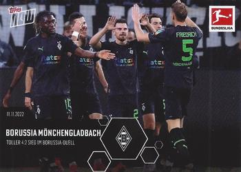 2022-23 Topps Now Bundesliga German #94 Borussia Mönchengladbach Front