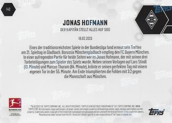 2022-23 Topps Now Bundesliga German #140 Jonas Hofmann Back