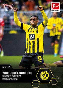 2022-23 Topps Now Bundesliga English #175 Youssoufa Moukoko Front