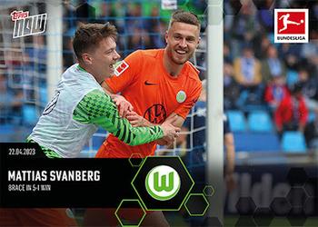2022-23 Topps Now Bundesliga English #185 Mattias Svanberg Front