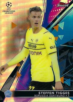 2021-22 Finest UEFA Champions League - Refractor #68 Steffen Tigges Front