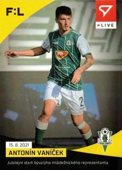 2021-22 SportZoo Live Fortuna:Liga #L-016 Antonin Vanicek Front
