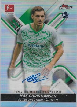 2021-22 Finest Bundesliga - Autographs #71 Max Christiansen Front