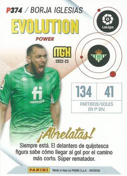 2022-23 Panini Megacracks LaLiga Santander - Evolution Power #P374 Borja Iglesias Back