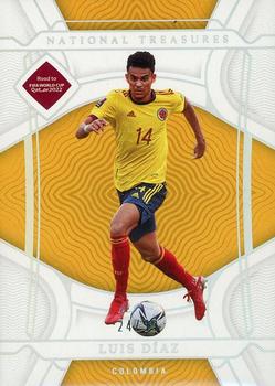 2022 Panini National Treasures FIFA Road to World Cup #29 Luis Diaz Front