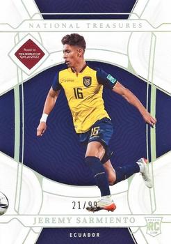 2022 Panini National Treasures FIFA Road to World Cup #50 Jeremy Sarmiento Front