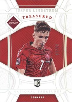 2022 Panini National Treasures FIFA Road to World Cup #195 Jesper Lindstrom Front
