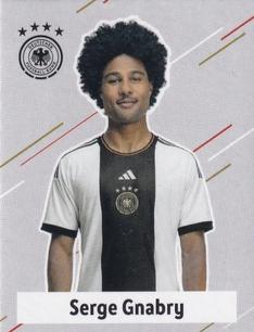 2022 Panini FIFA World Cup: Qatar 2022 Stickers DFB Team Germany #23 Serge Gnabry Front