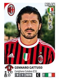 2011-12 Panini Calciatori Stickers #302 Gennaro Gattuso Front