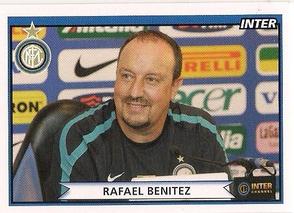 2010-11 Panini Calciatori Stickers #220 Rafael Benitez Front