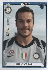 2010-11 Panini Calciatori Stickers #221 Julio Cesar Front