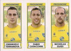 2010-11 Panini Calciatori Stickers #529 Emanuele Terranova / Fabio Catacchini / Nicholas Guidi Front