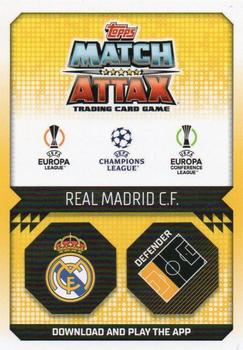 2022-23 Topps Match Attax UEFA Champions League & UEFA Europa League - Player-Worn Memorabilia Jersey Relics #JR-DA David Alaba Back