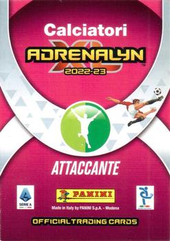 2022-23 Panini Adrenalyn XL Calciatori #17 Duván Zapata Back