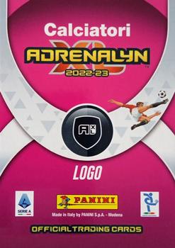 2022-23 Panini Adrenalyn XL Calciatori #343 Logo Back