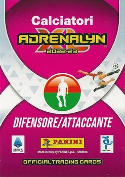 2022-23 Panini Adrenalyn XL Calciatori #433 Stefan de Vrij / Alessandro Bastoni / Lautaro Martínez / Edin Džeko Back