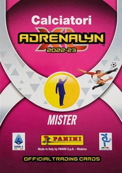 2022-23 Panini Adrenalyn XL Calciatori #489 Luca Gotti Back