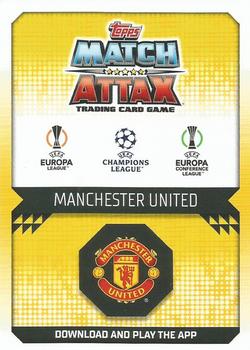 2022-23 Topps Match Attax UEFA Champions League & UEFA Europa League - Crystal #100 Team Badge Back