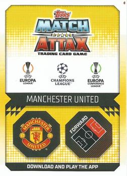 2022-23 Topps Match Attax UEFA Champions League & UEFA Europa League - Crystal #115 Anthony Martial Back