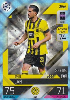 2022-23 Topps Match Attax UEFA Champions League & UEFA Europa League - Crystal #219 Emre Can Front