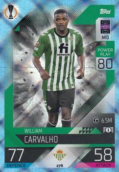 2022-23 Topps Match Attax UEFA Champions League & UEFA Europa League - Crystal #276 William Carvalho Front