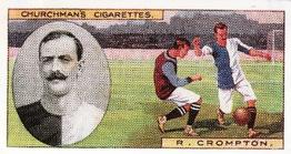 1997 Card Collectors Society 1914 Churchman's Footballers (Brown back) (reprint) #1 Bob Crompton Front