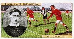 1997 Card Collectors Society 1914 Churchman's Footballers (Brown back) (reprint) #9 George Wall Front