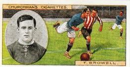 1997 Card Collectors Society 1914 Churchman's Footballers (Brown back) (reprint) #21 Tommy Browell Front