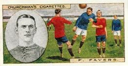 1997 Card Collectors Society 1914 Churchman's Footballers (Brown back) (reprint) #35 Fred Fayers Front