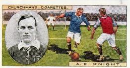 1997 Card Collectors Society 1914 Churchman's Footballers (Brown back) (reprint) #48 Arthur Knight Front