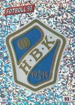 1993 Fotboll'93 #93 Badge Front