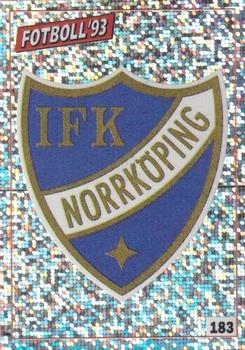 1993 Fotboll'93 #183 Badge Front