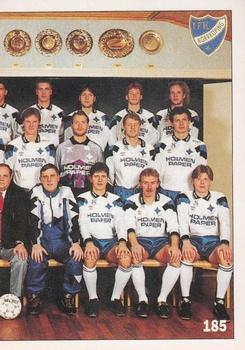 1993 Fotboll'93 #185 Team Photo Front