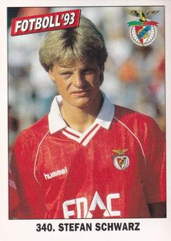 1993 Fotboll'93 #340 Stefan Schwarz Front