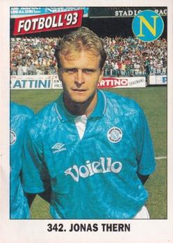 1993 Fotboll'93 #342 Jonas Thern Front