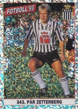 1993 Fotboll'93 #343 Par Zetterberg Front