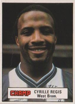 1984 D.C. Thomson / Champ Footballers #NNO Cyrille Regis Front