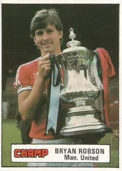 1984 D.C. Thomson / Champ Footballers #NNO Bryan Robson Front