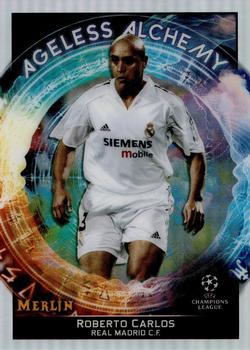 2021-22 Merlin Chrome UEFA Champions League - Ageless Alchemy #AA-4 Roberto Carlos Front