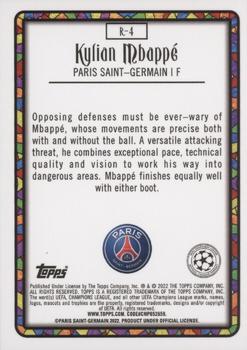2021-22 Merlin Chrome UEFA Champions League - Renaissance #R-4 Kylian Mbappé Back
