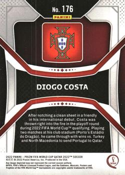 2022 Panini Prizm FIFA World Cup Qatar #176 Diogo Costa Back