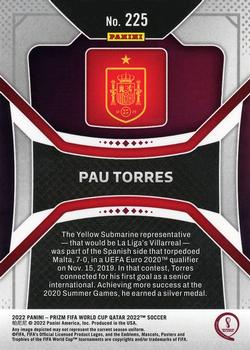2022 Panini Prizm World Cup #225 Pau Torres Back