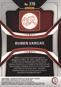 2022 Panini Prizm World Cup #270 Ruben Vargas Back