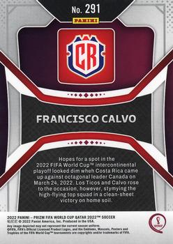 2022 Panini Prizm World Cup #291 Francisco Calvo Back