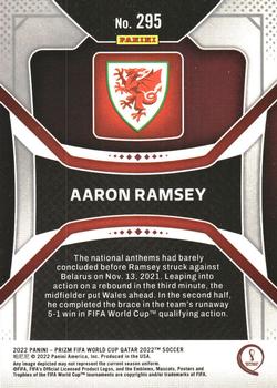2022 Panini Prizm World Cup #295 Aaron Ramsey Back