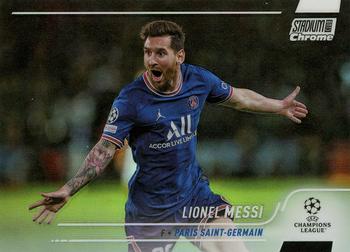2021-22 Stadium Club Chrome UEFA Champions League - Refractor #30 Lionel Messi Front