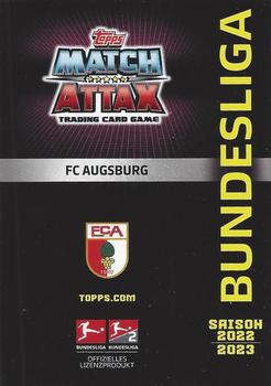 2022-23 Topps Match Attax Bundesliga #19 Clubkarte Back