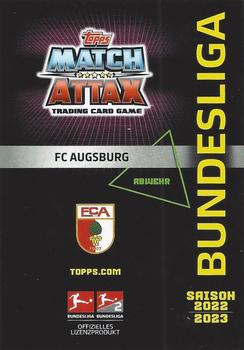 2022-23 Topps Match Attax Bundesliga #21 Felix Uduokhai Back